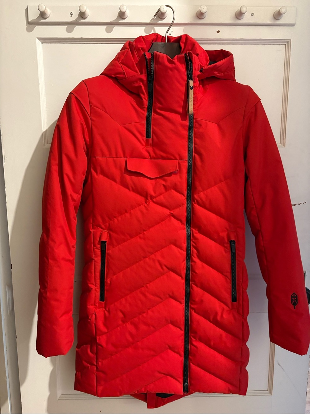 Red Women's Ski & Snow Jacket - Indygena